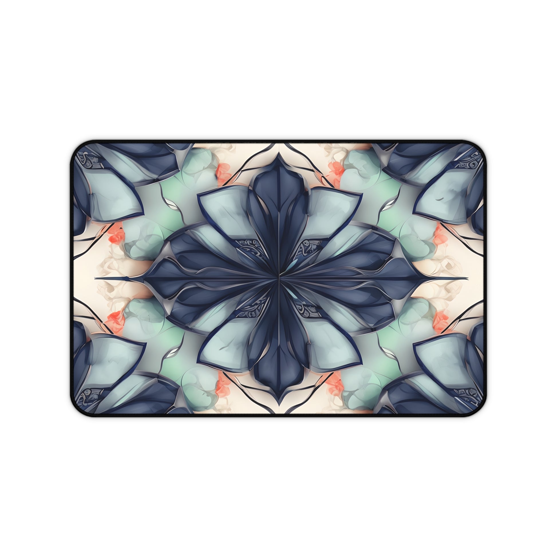 Midnight Mosaic Designer Desk Mat - Premium Office Desk Pad, 3 Sizes Available, Artistic Workspace Protection