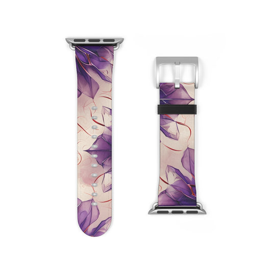 Violet Reverie Apple Watch Band Strap - Timeless Design for your Timepiece