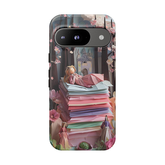 A Good Night's Sleep - Google Pixel - Tough Phone Case -Whimsical Fantasy Floral Design