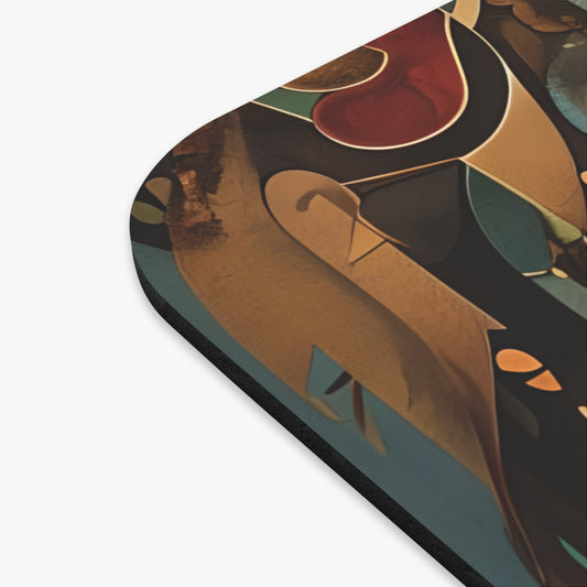 Enchanted Orchard Fairy Mouse Pad - Whimsical Fantasy Art Desk 9x8 " Non-Slip Mat for Home Office & Gamers