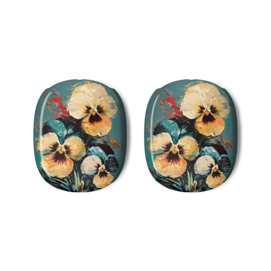 Golden Pansy Cascade AirPods Max Covers