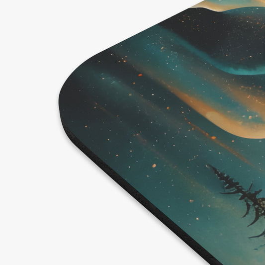 Aurora Dreamscape Designer Mouse Pad - Premium 9x8 " Non-Slip Desk Mat for Work, Gaming & Office Decor