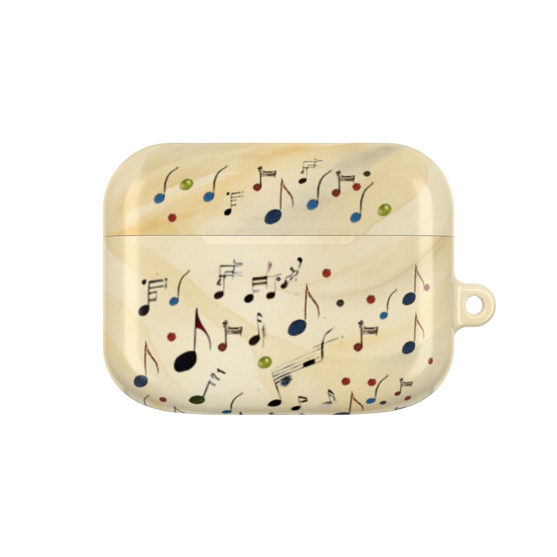 Melodic Flow Musical Notes AirPods Case - Abstract Music Design for Gen 1, 2, 3, Pro Gen 1 & 2