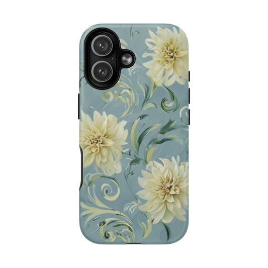 Golden Dahlia Trio iPhone MagSafe Case