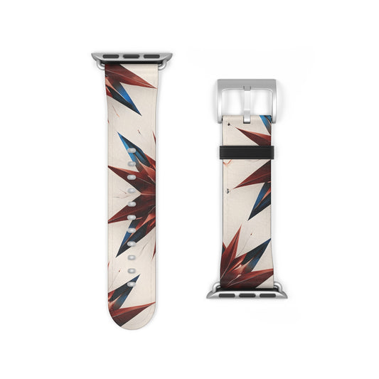 Garnet Starburst Apple Watch Band Strap - Timeless Design for your Timepiece