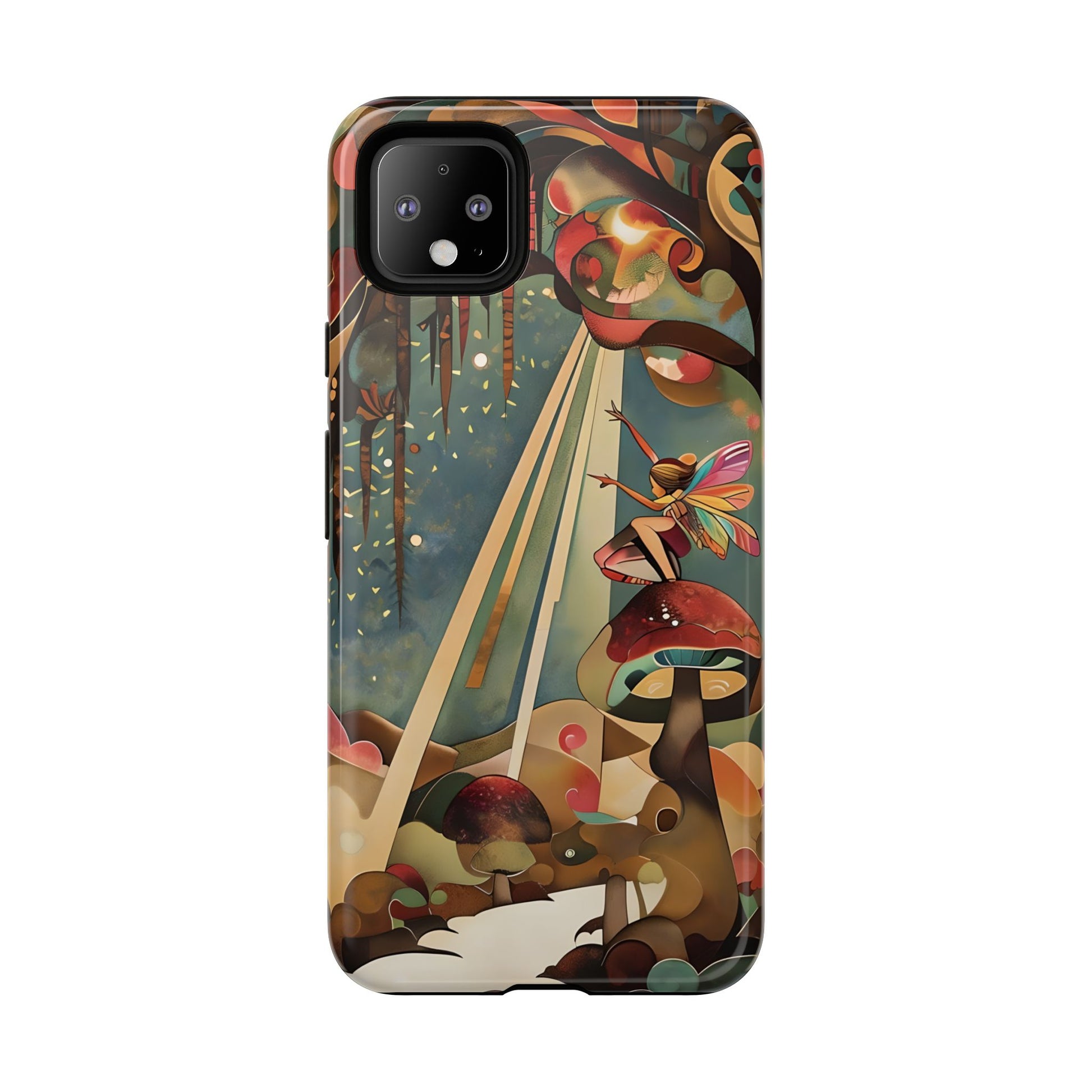 Enchanted Orchard Google Pixel 4XL Tough Case - Artistic Fairy Tale Phone Cover - Elegant Protective Fantasy Art Accessory