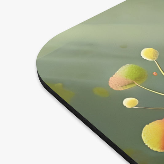 Dancing Wildflower Muse Mouse Pad - Premium 9x8 " Non-Slip Desk Mat for Work, Gaming & Office Decor