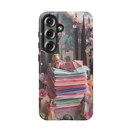 A Good Night's Sleep - Samsung Galaxy - Tough Phone Case -Whimsical Fantasy Floral Design