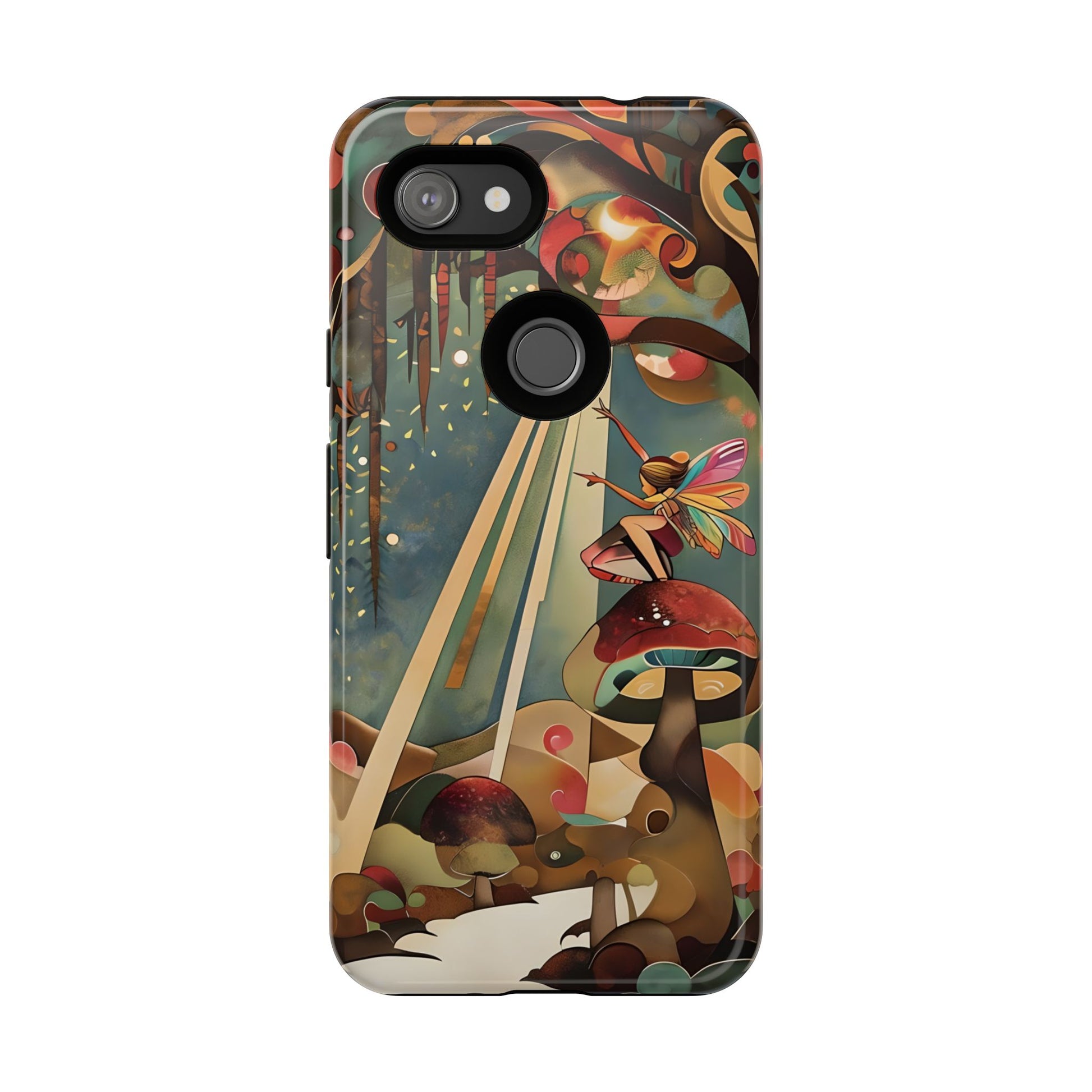 Enchanted Orchard Google Pixel 3a Tough Case - Artistic Fairy Tale Phone Cover - Elegant Protective Fantasy Art Accessory