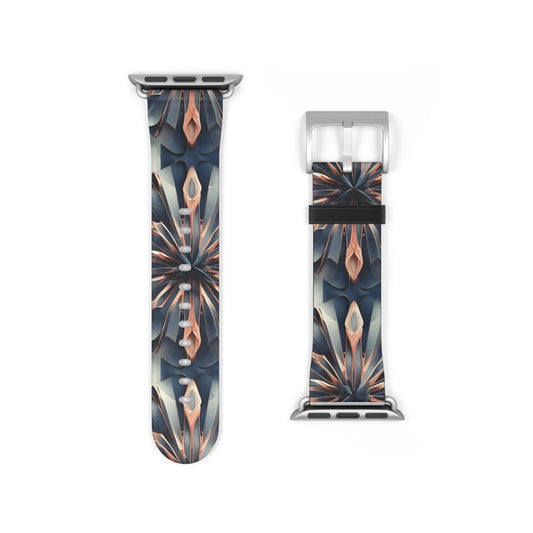 Obsidian Kaleidoscope Apple Watch Band Strap - Timeless Design for your Timepiece