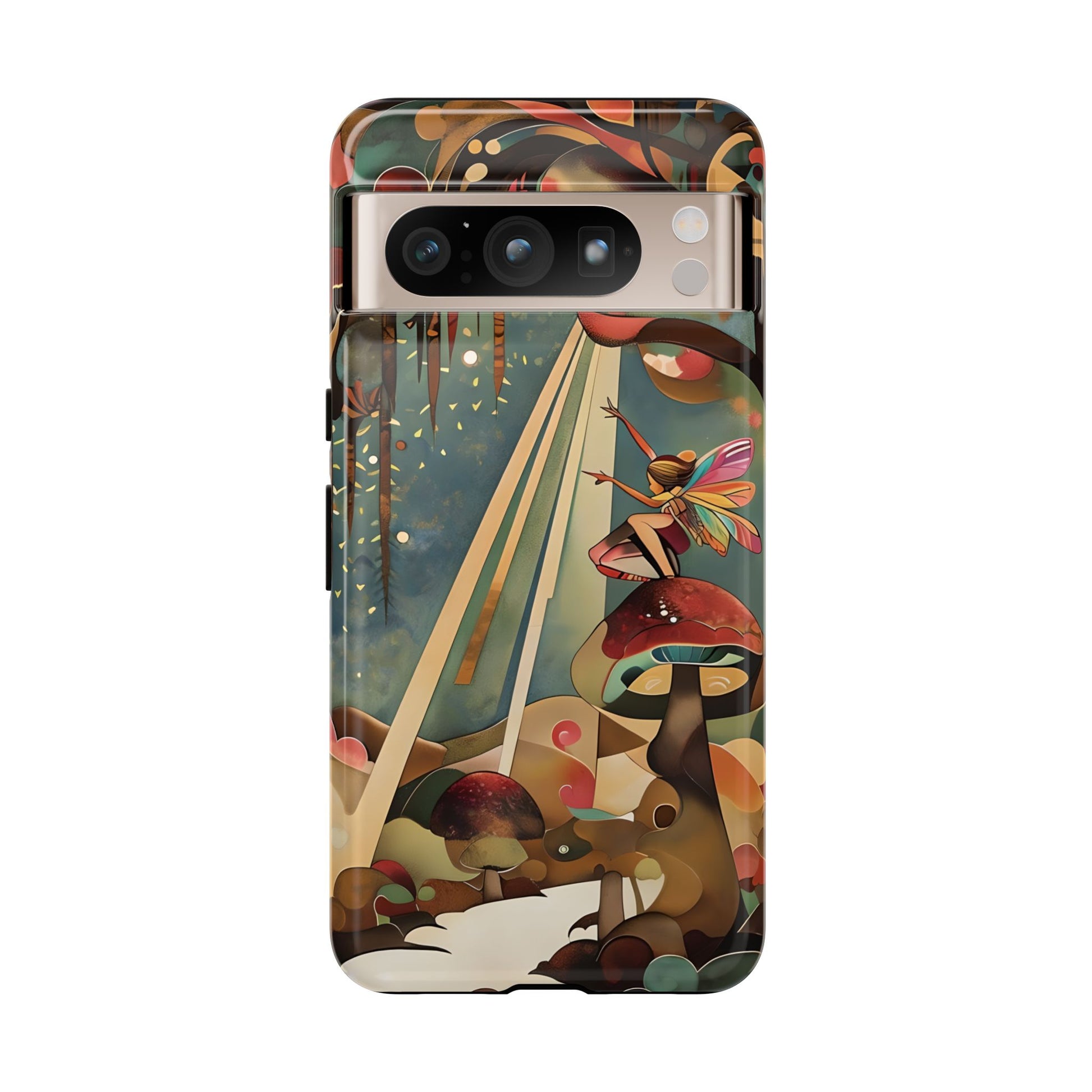 Enchanted Orchard Google Pixel 8 Pro Tough Case - Artistic Fairy Tale Phone Cover - Elegant Protective Fantasy Art Accessory