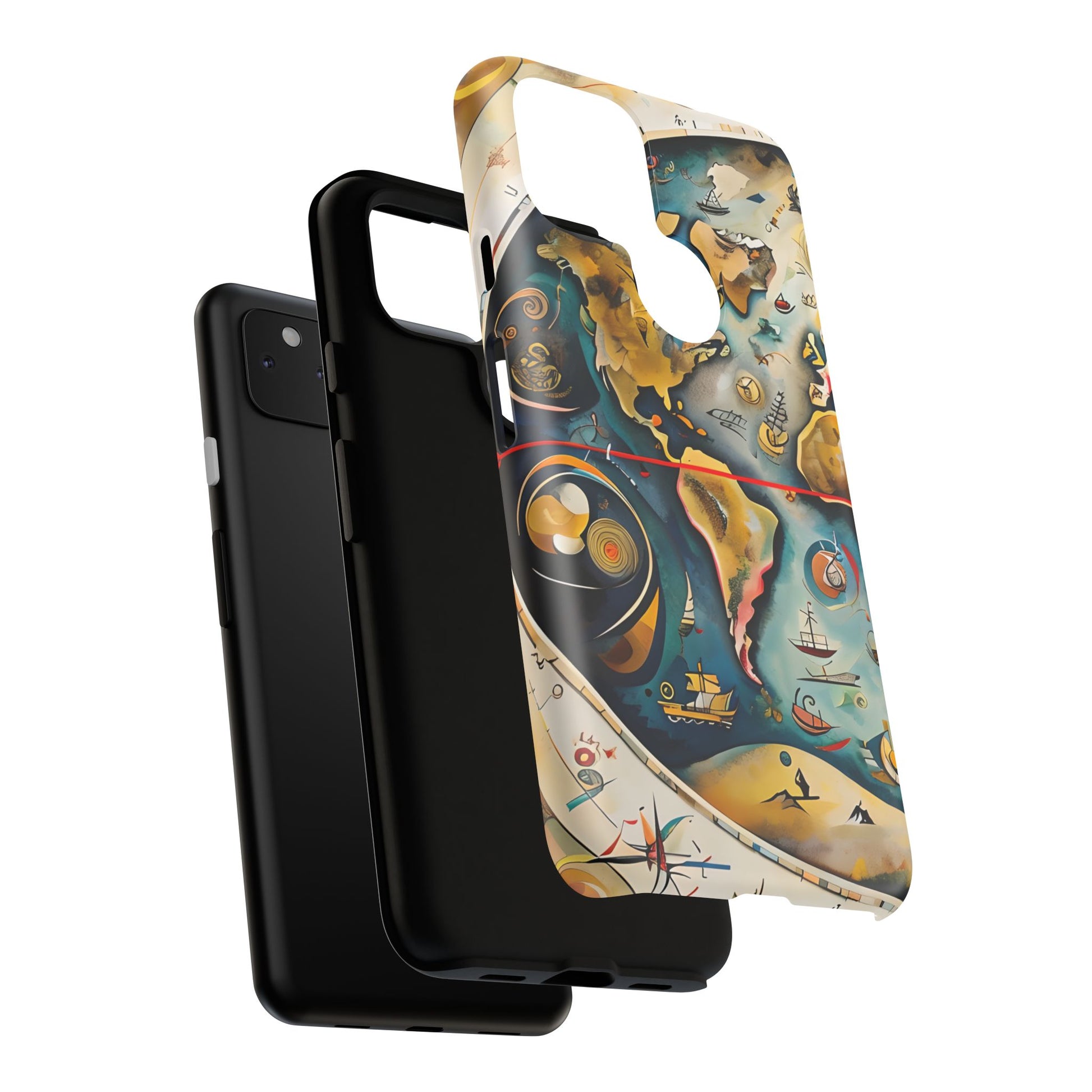 Celestial Map Google Pixel 4a 5G Tough Case - Antique Star Chart Phone Cover
