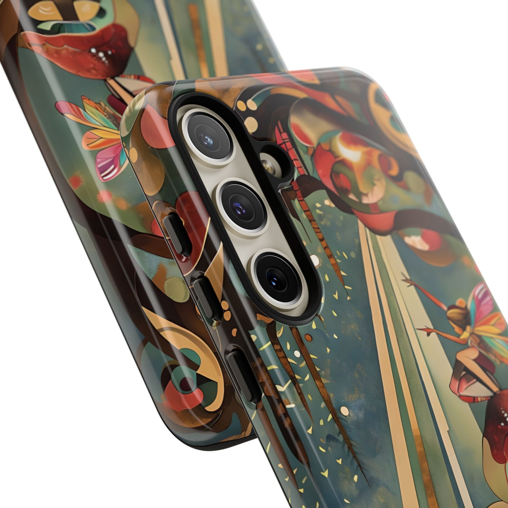 Enchanted Orchard Samsung Galaxy S24 Plus Tough Case - Artistic Fairy Tale Phone Cover - Elegant Protective Fantasy Art Accessory