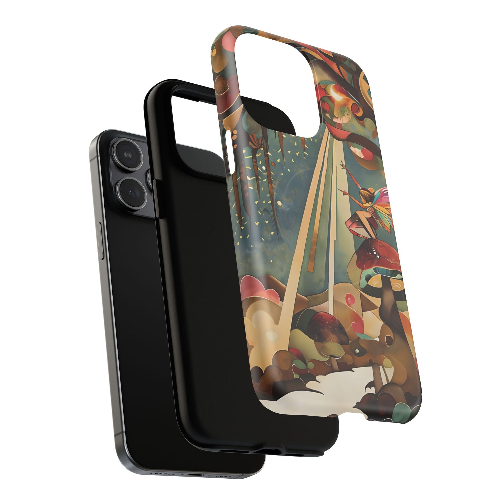 Enchanted Orchard iPhone 15 Pro Max - Artistic Fairy Tale cover - MagSafe Compatible - Premium Drop Protection