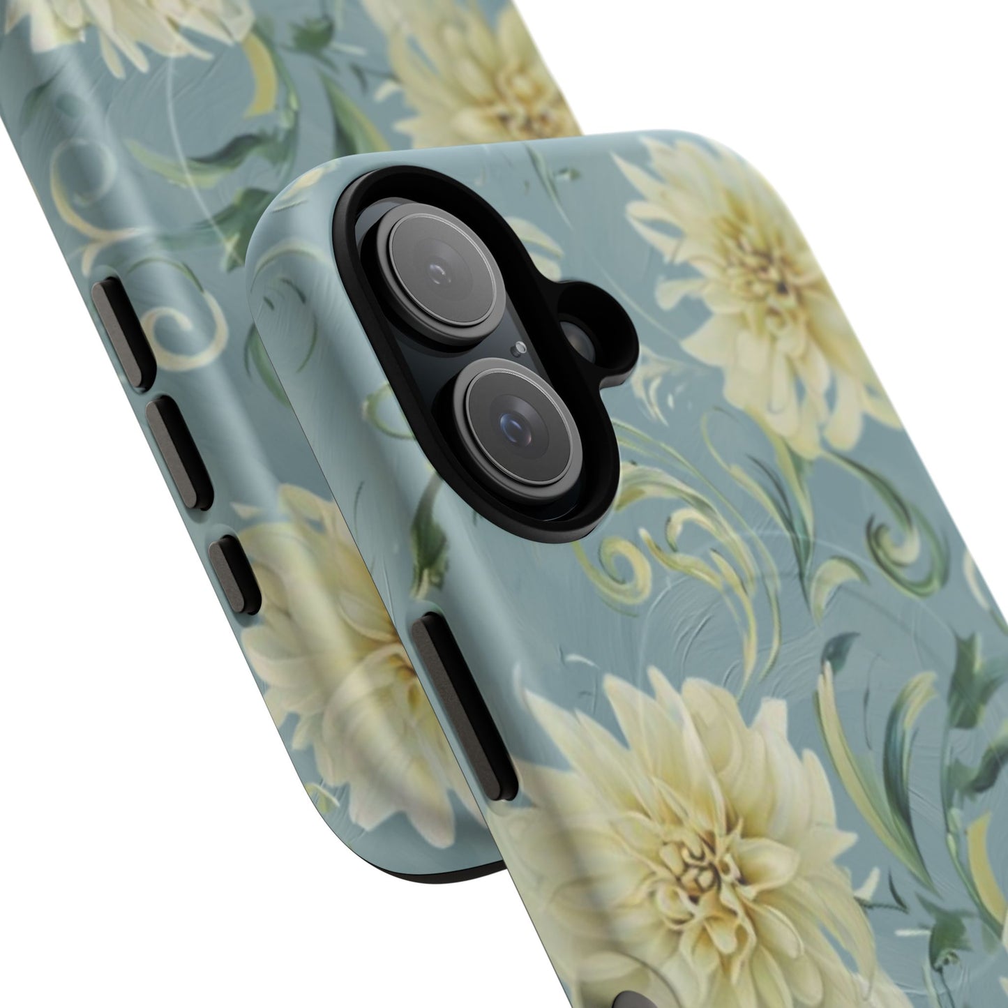 Golden Dahlia Trio iPhone MagSafe Case