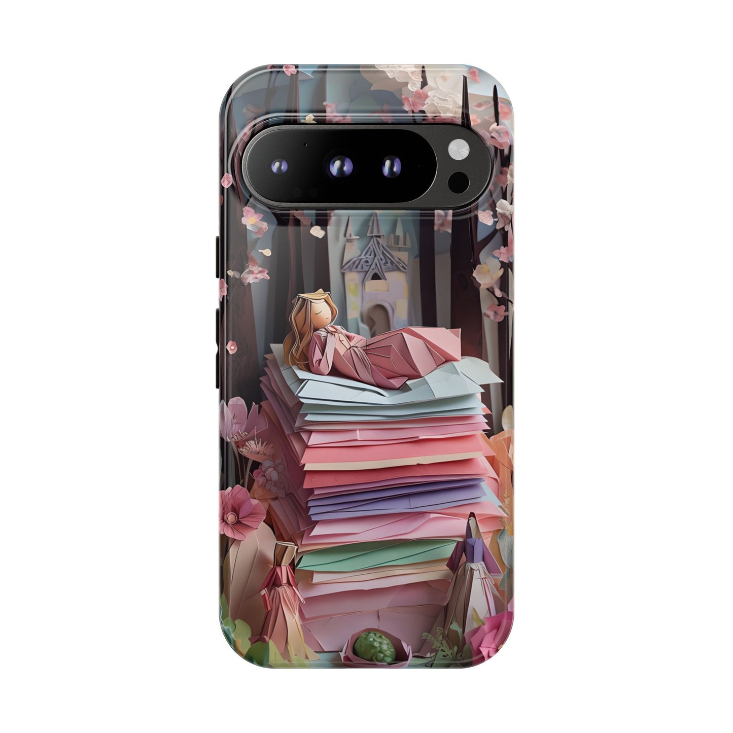 A Good Night's Sleep - Google Pixel - Tough Phone Case -Whimsical Fantasy Floral Design