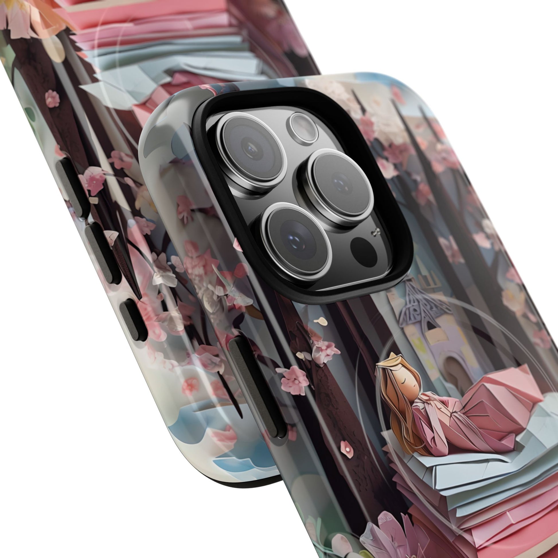 A Good Night's Sleep - iPhone 16 Pro MagSafe Phone Case - Whimsical Fantasy Floral Design