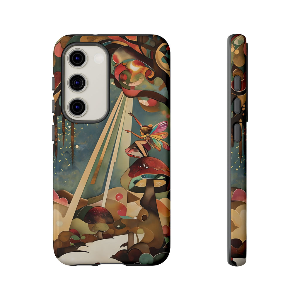 Enchanted Orchard Samsung Galaxy S23 Tough Case - Artistic Fairy Tale Phone Cover - Elegant Protective Fantasy Art Accessory