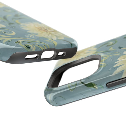 Golden Dahlia Trio iPhone MagSafe Case