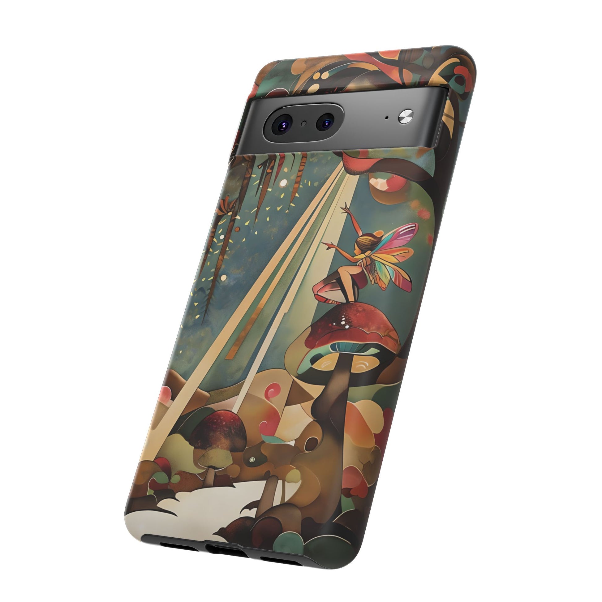 Enchanted Orchard Google Pixel 7 Tough Case - Artistic Fairy Tale Phone Cover - Elegant Protective Fantasy Art Accessory