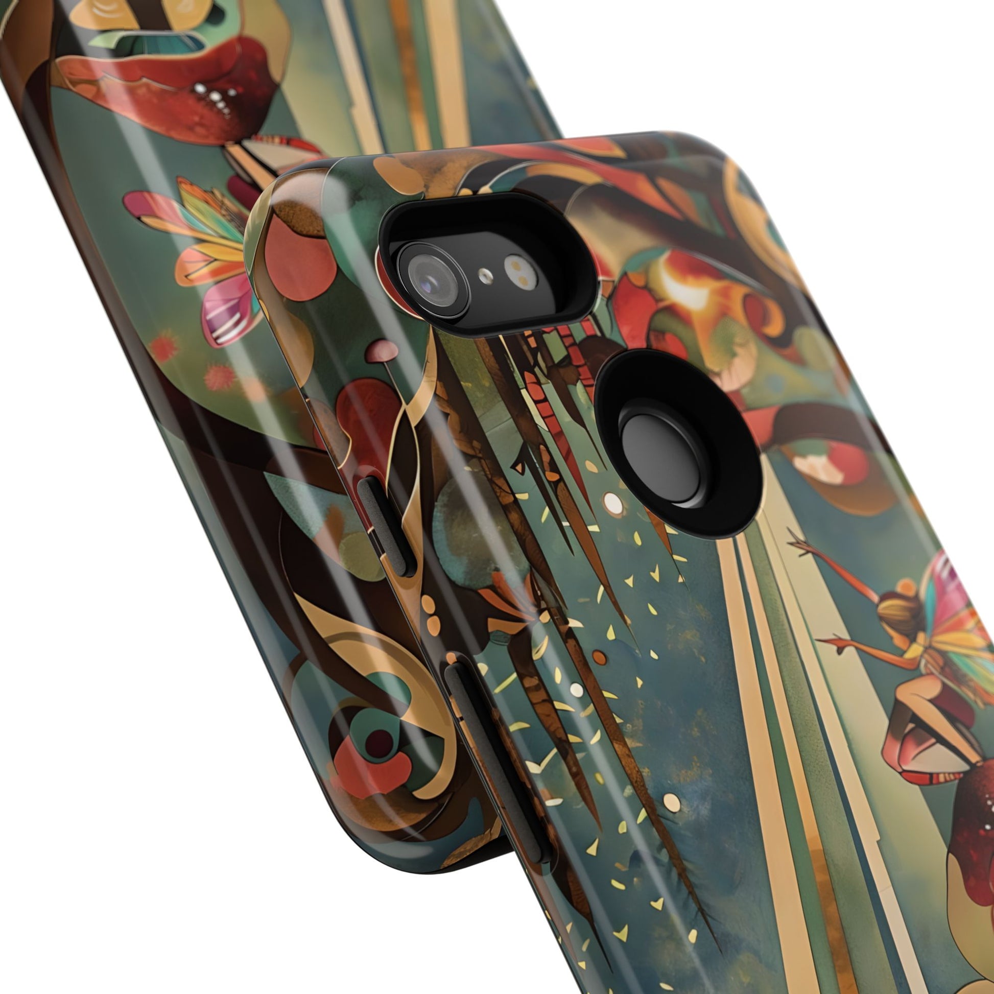 Enchanted Orchard Google Pixel 3 Tough Case - Artistic Fairy Tale Phone Cover - Elegant Protective Fantasy Art Accessory