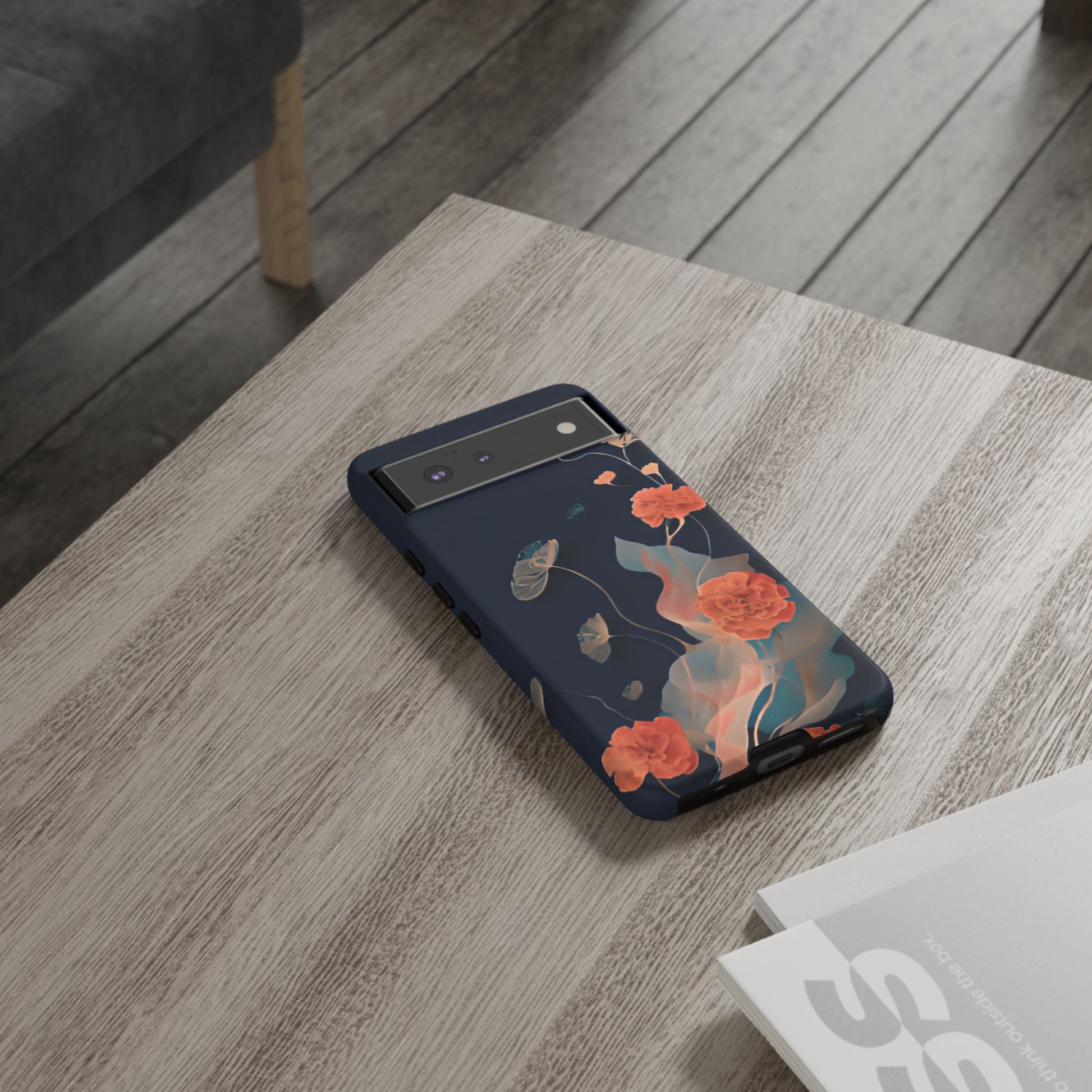 Lotus Reverie - Elegant Artistic Floral Google Pixel 6 Tough Phone Case - Painterly Lotus Blossom Design