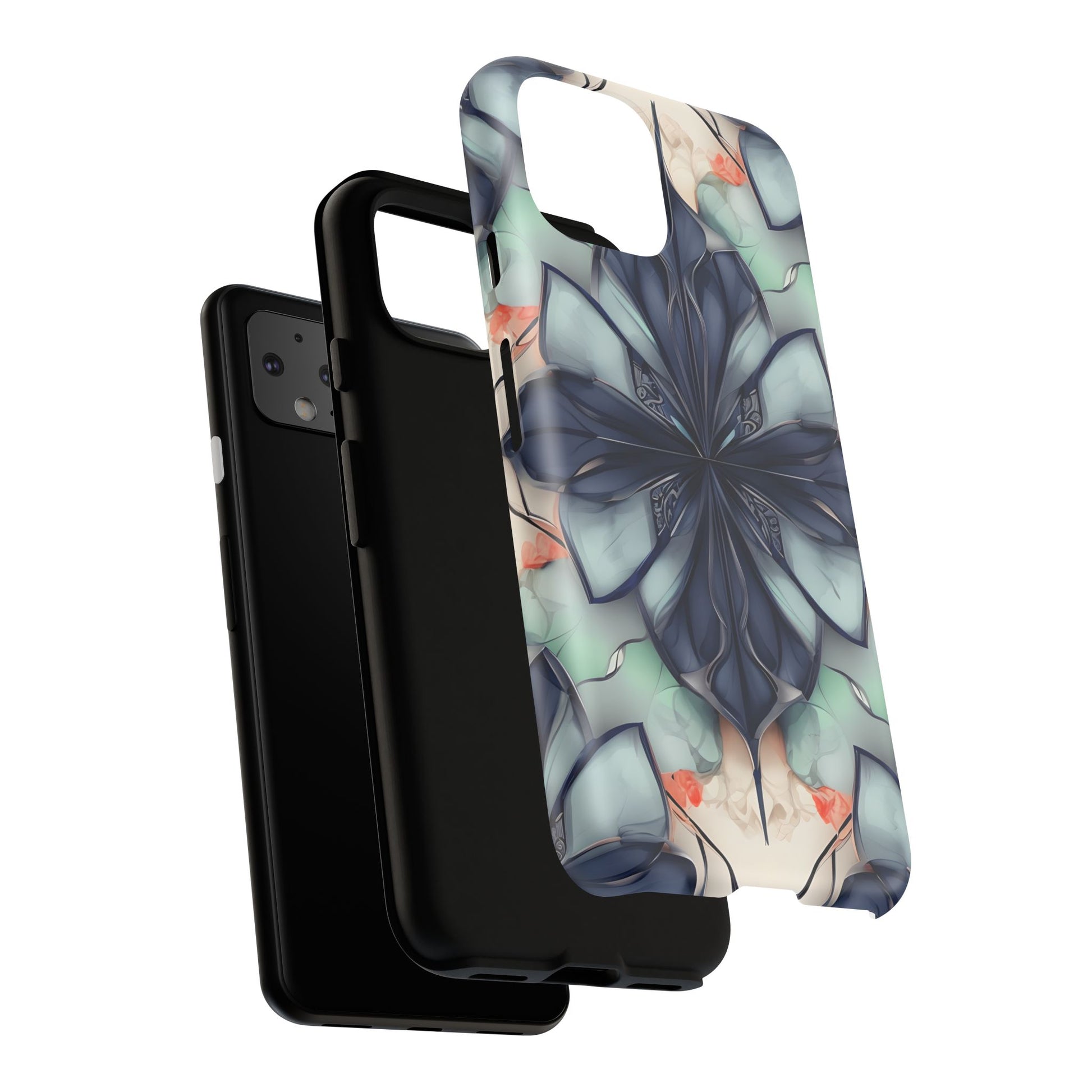 Midnight Mosaic Tough Case for Google Pixel 4 - Premium Artistic Shockproof Cover, Elegant Protective Phone Case