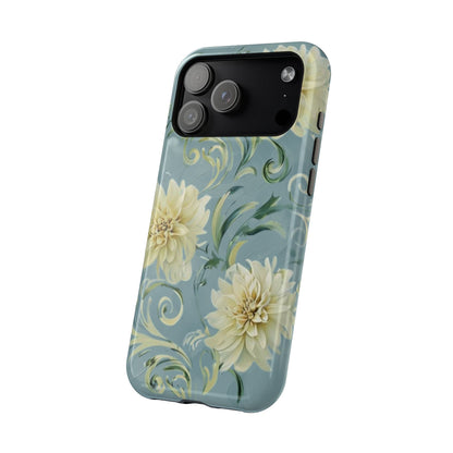 Golden Dahlia Trio iPhone MagSafe Case