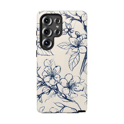 Blossom Sketch Samsung Galaxy Tough Case
