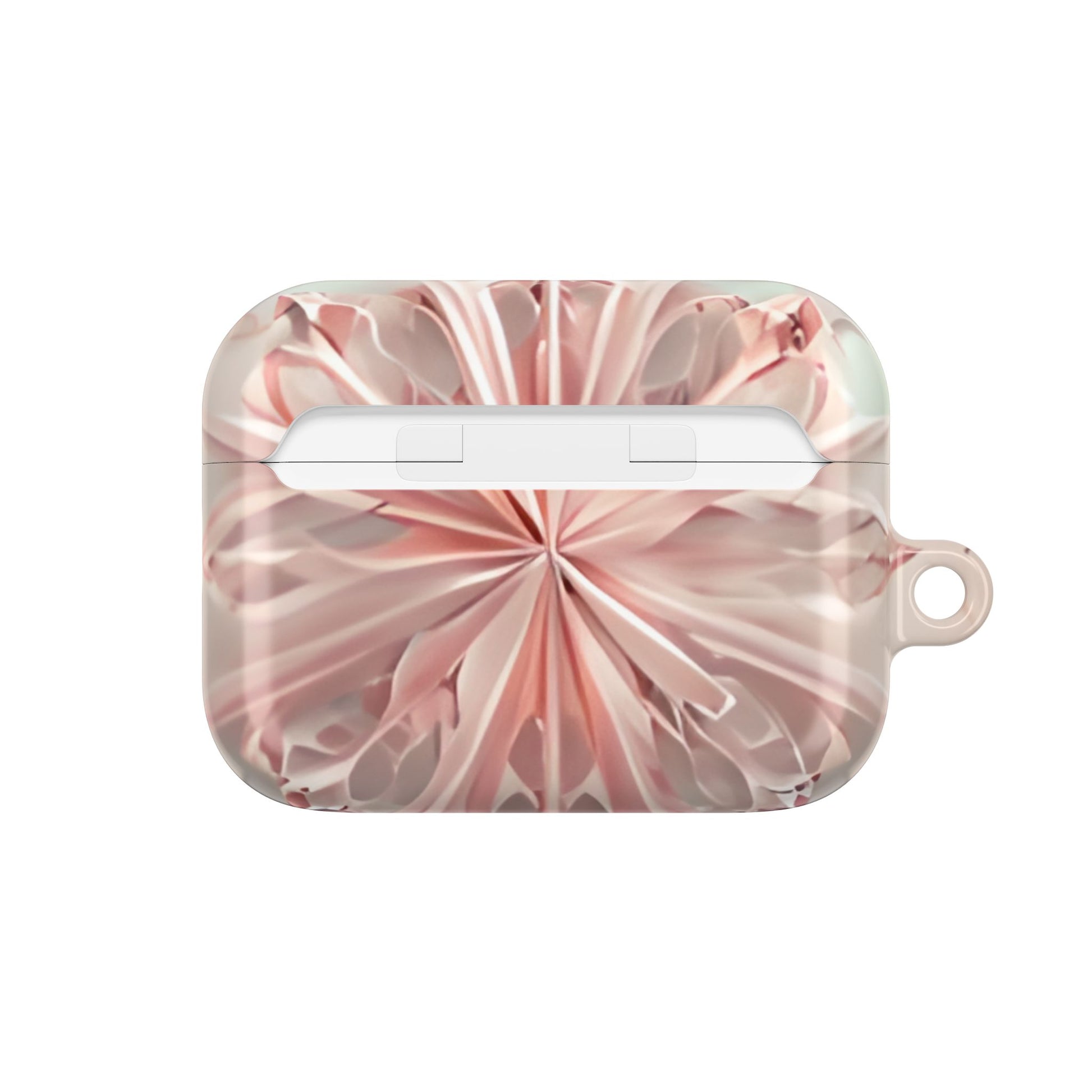 Blush Frost AirPod Case - Pink Snowflake Earbud Cover for Gen 1, 2, 3, Pro Gen 1 & 2