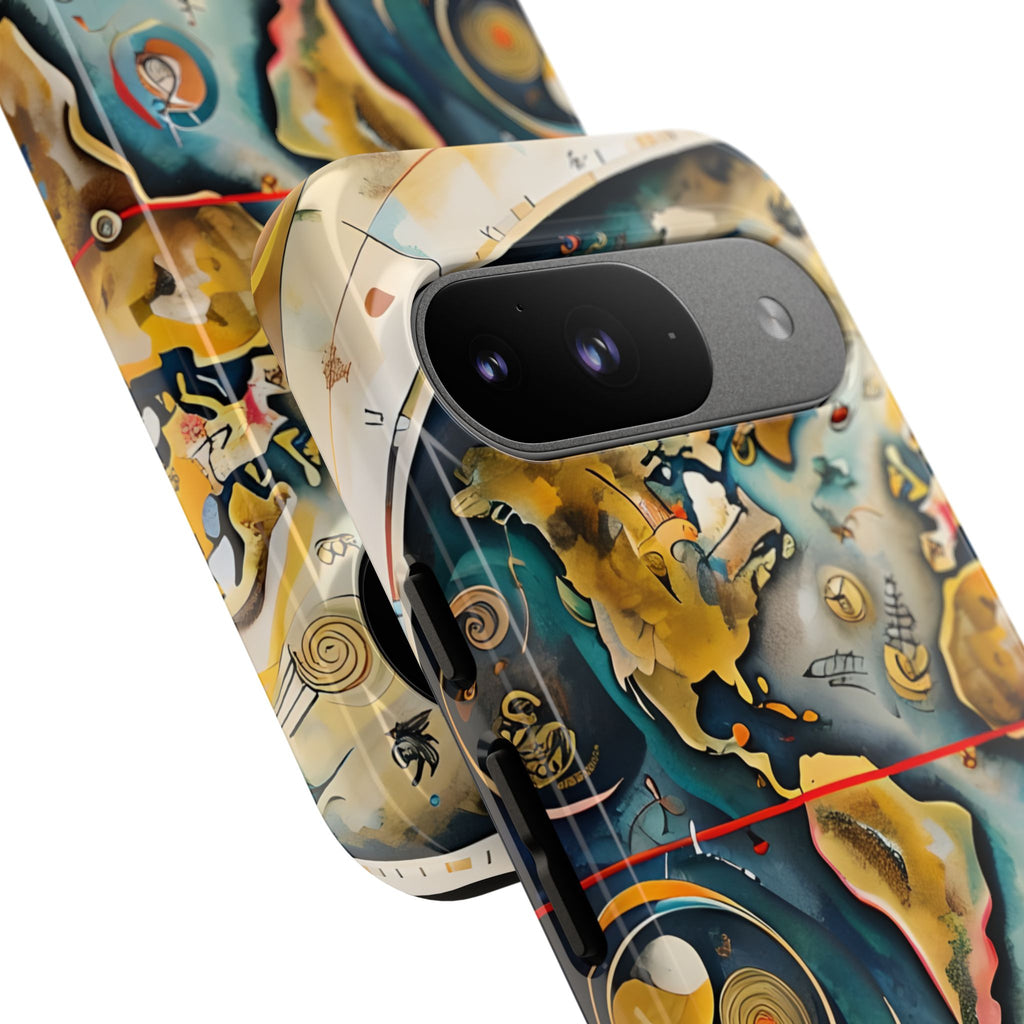 Celestial Map Google Pixel 9 Tough Case - Antique Star Chart Phone Cover