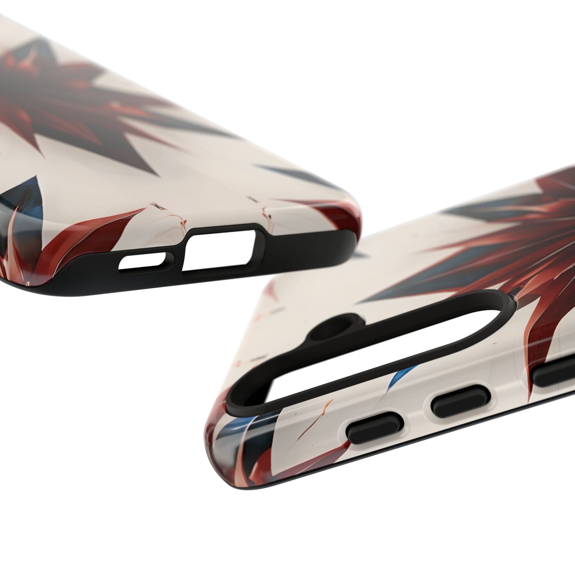 Garnet Starburst - Kaleidoscope Collection Gemstone Floral - Samsung Galaxy S24 Tough Phone Case - Floral Burst Design