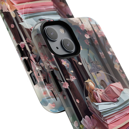 A Good Night's Sleep - iPhone MagSafe Phone Case - Whimsical Fantasy Floral Design