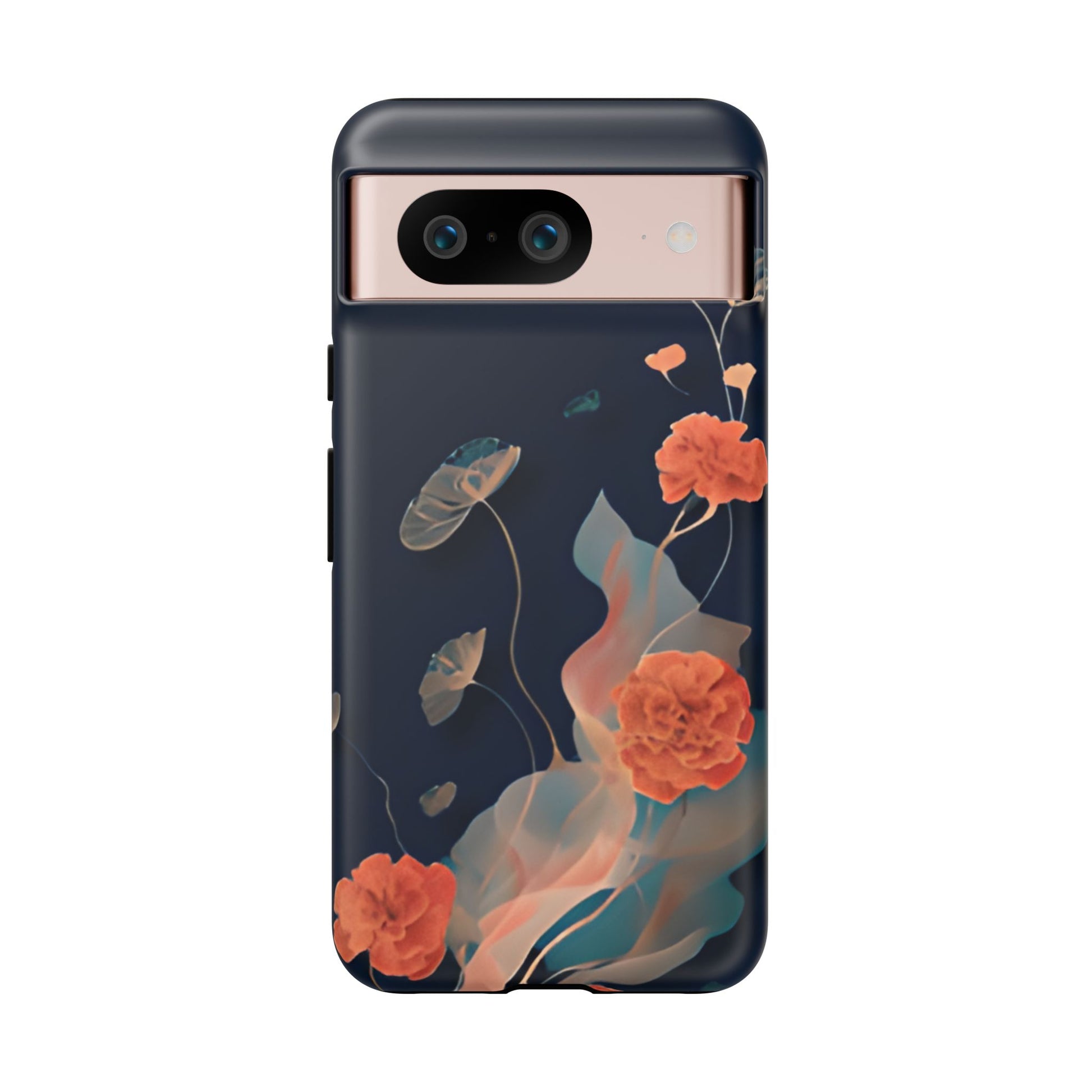 Lotus Reverie - Elegant Artistic Floral Google Pixel 8 Tough Phone Case - Painterly Lotus Blossom Design