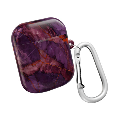 Amethyst Current AirPod Case - Purple and Red Earbud Cover for Gen 1, 2, 3, Pro Gen 1 & 2