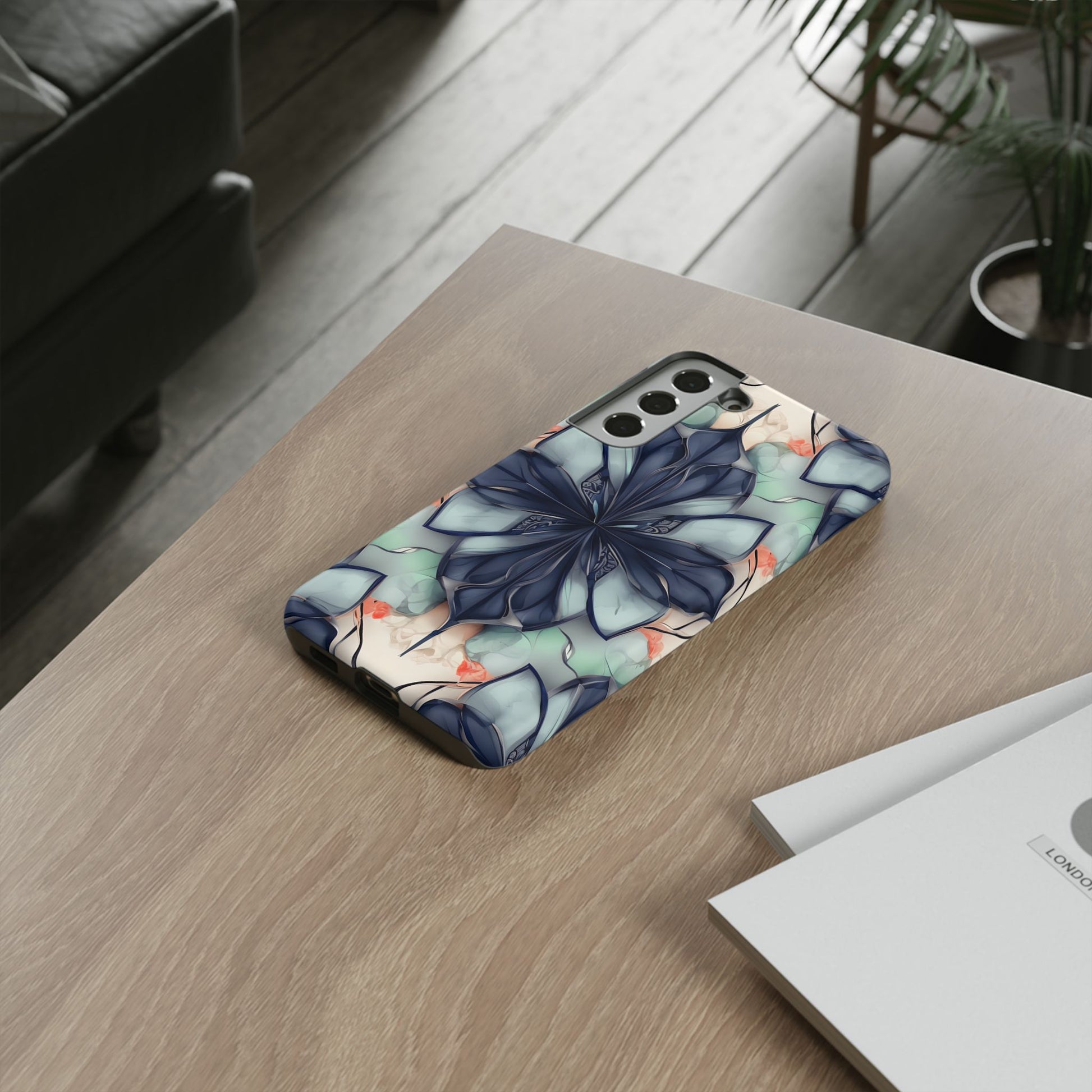 Midnight Mosaic Tough Case for Samsung Galaxy S22 Plus - Premium Shockproof Designer Phone Cover