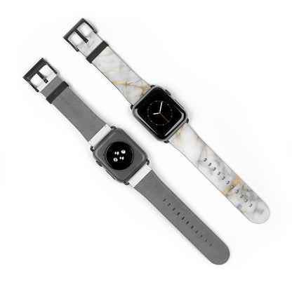 Golden Vein Marble Apple Watch Band Strap - Timeless Design for your Timepiece