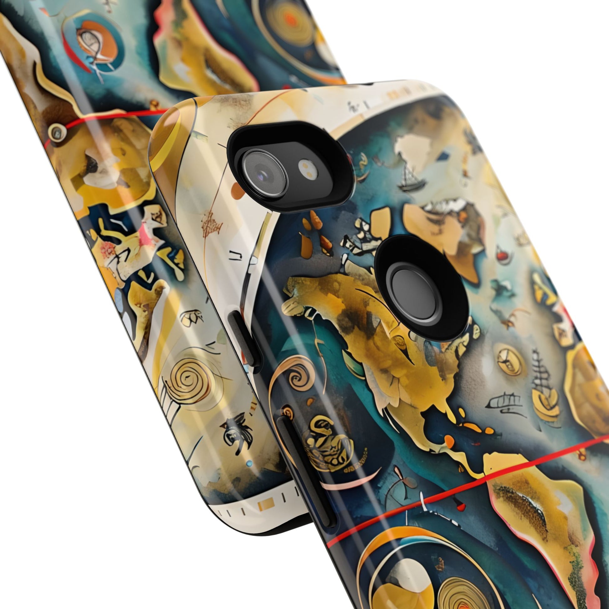 Celestial Map Google Pixel 3a XL Tough Case - Antique Star Chart Phone Cover