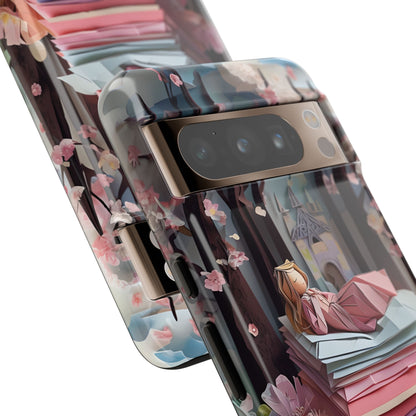 A Good Night's Sleep - Google Pixel - Tough Phone Case -Whimsical Fantasy Floral Design