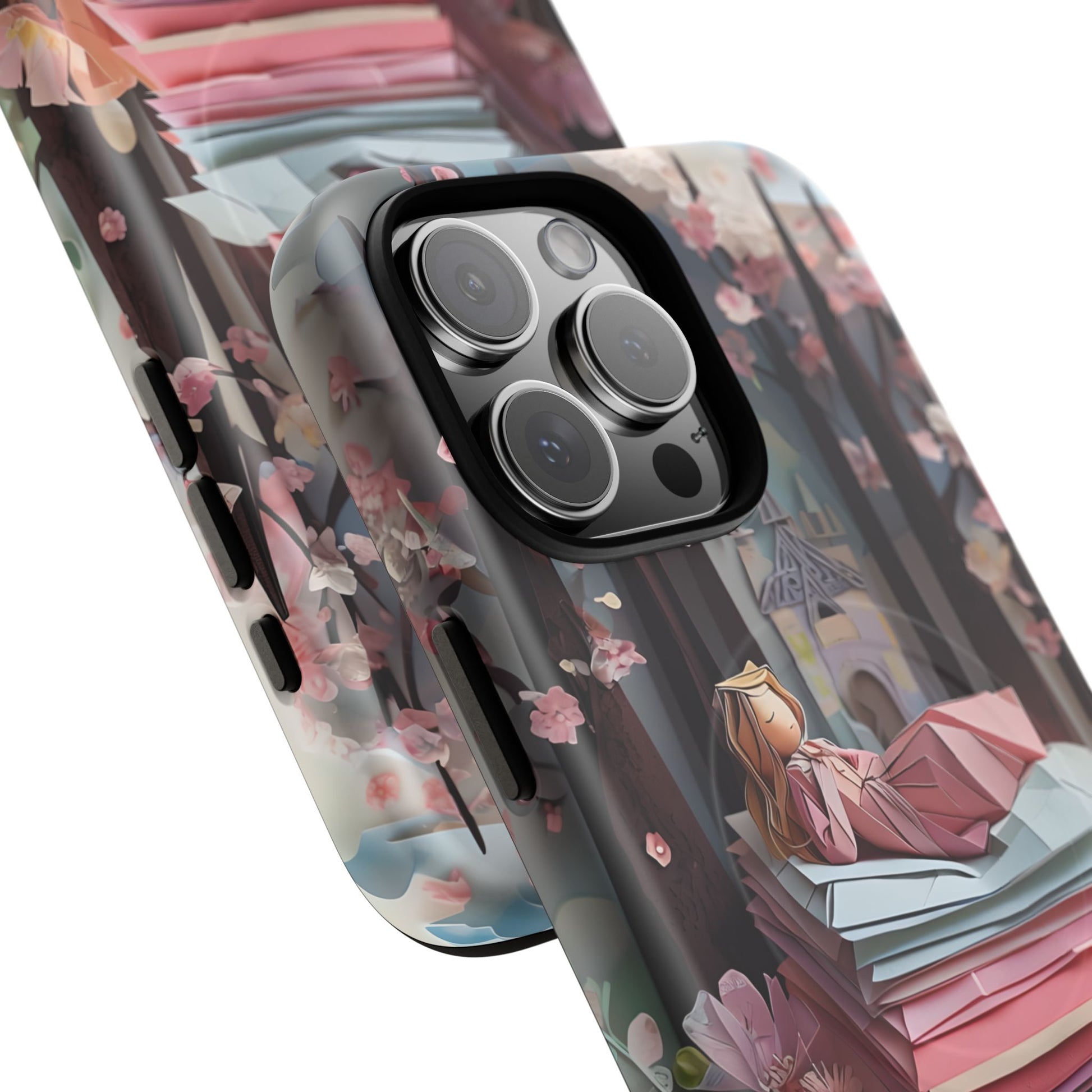 A Good Night's Sleep - iPhone 16 Pro Max MagSafe Phone Case - Whimsical Fantasy Floral Design