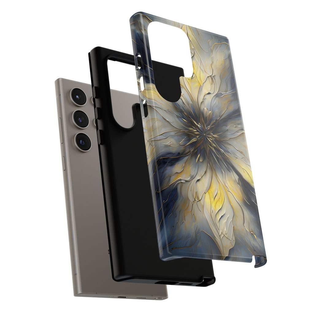 Luminous Petal Tough Case for Samsung Galaxy S24 Ultra - Premium Shockproof Designer Phone Cover