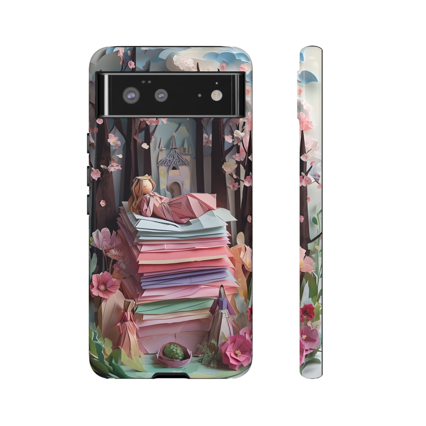 A Good Night's Sleep - Google Pixel - Tough Phone Case -Whimsical Fantasy Floral Design