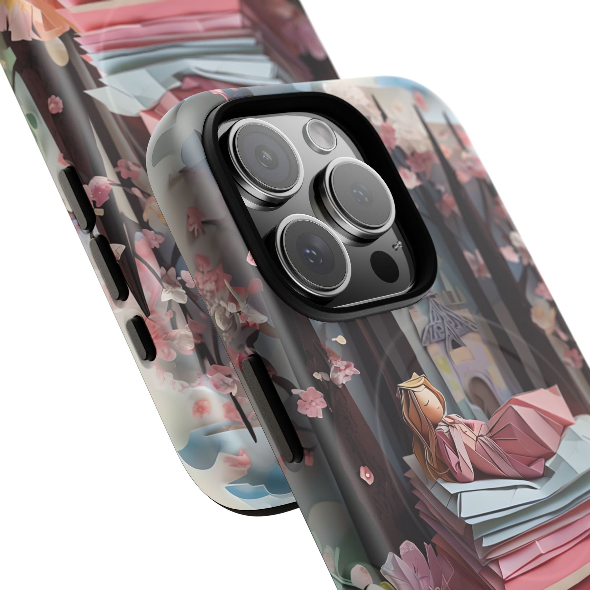 A Good Night's Sleep - iPhone 16 Pro MagSafe Phone Case - Whimsical Fantasy Floral Design