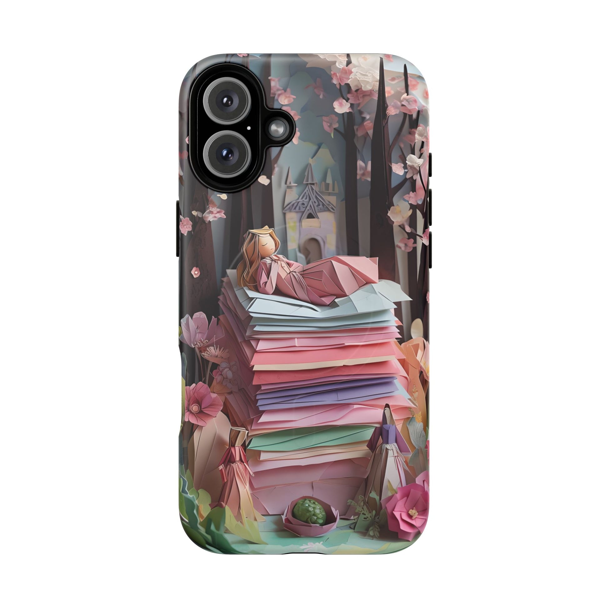 A Good Night's Sleep - iPhone 16 Plus MagSafe Phone Case - Whimsical Fantasy Floral Design