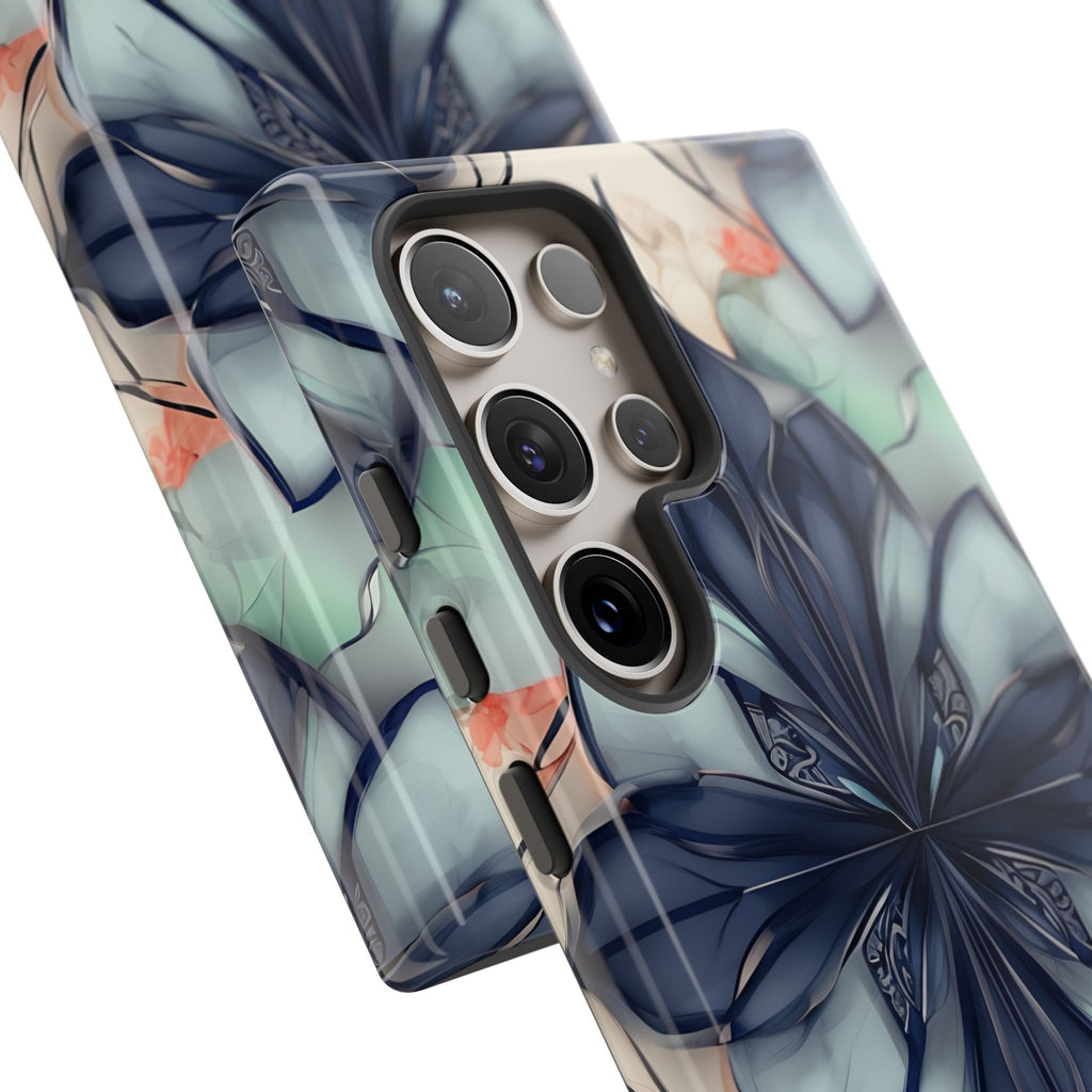 Midnight Mosaic Tough Case for Samsung Galaxy S24 Ultra- Premium Shockproof Designer Phone Cover