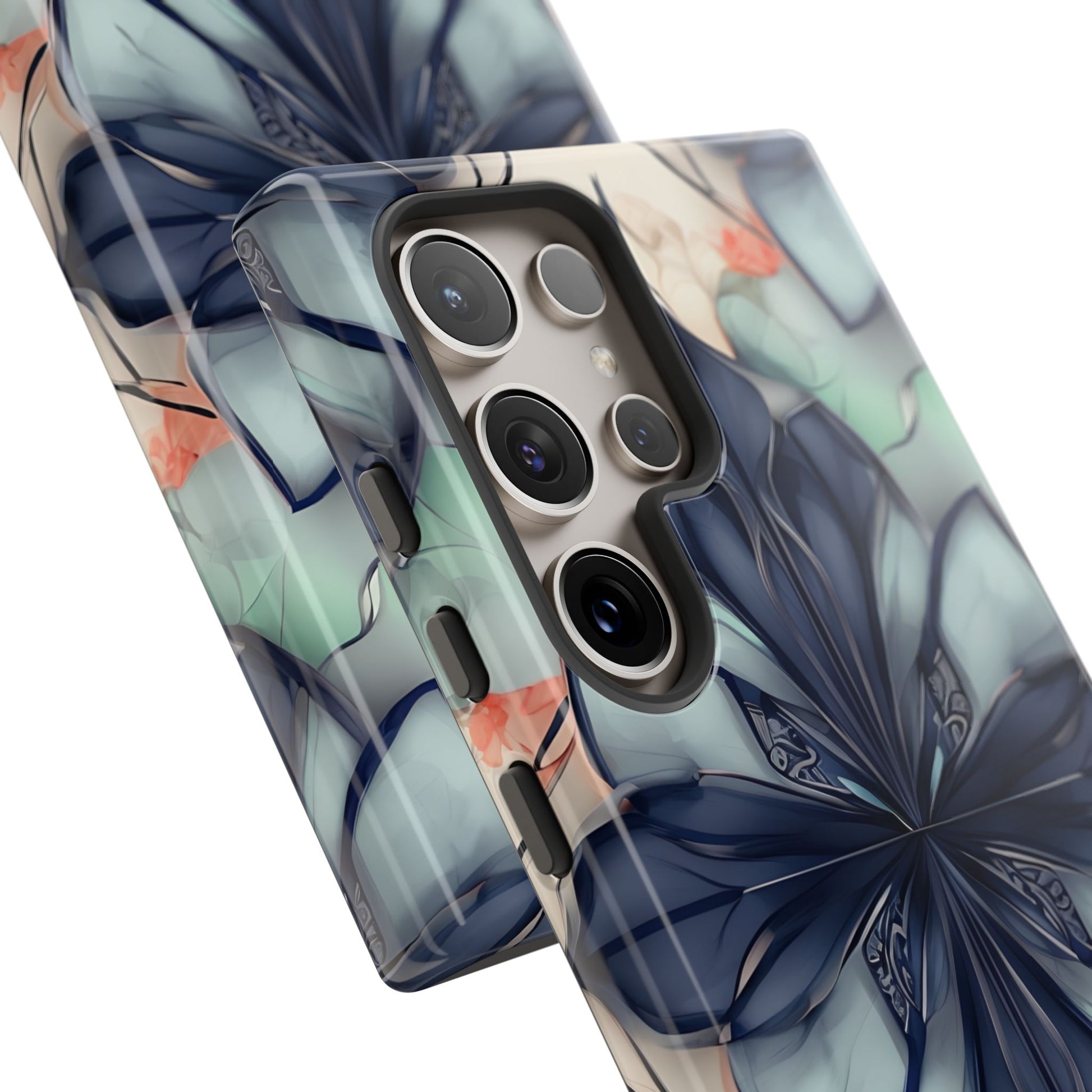 Midnight Mosaic Tough Case for Samsung Galaxy S24 Ultra- Premium Shockproof Designer Phone Cover