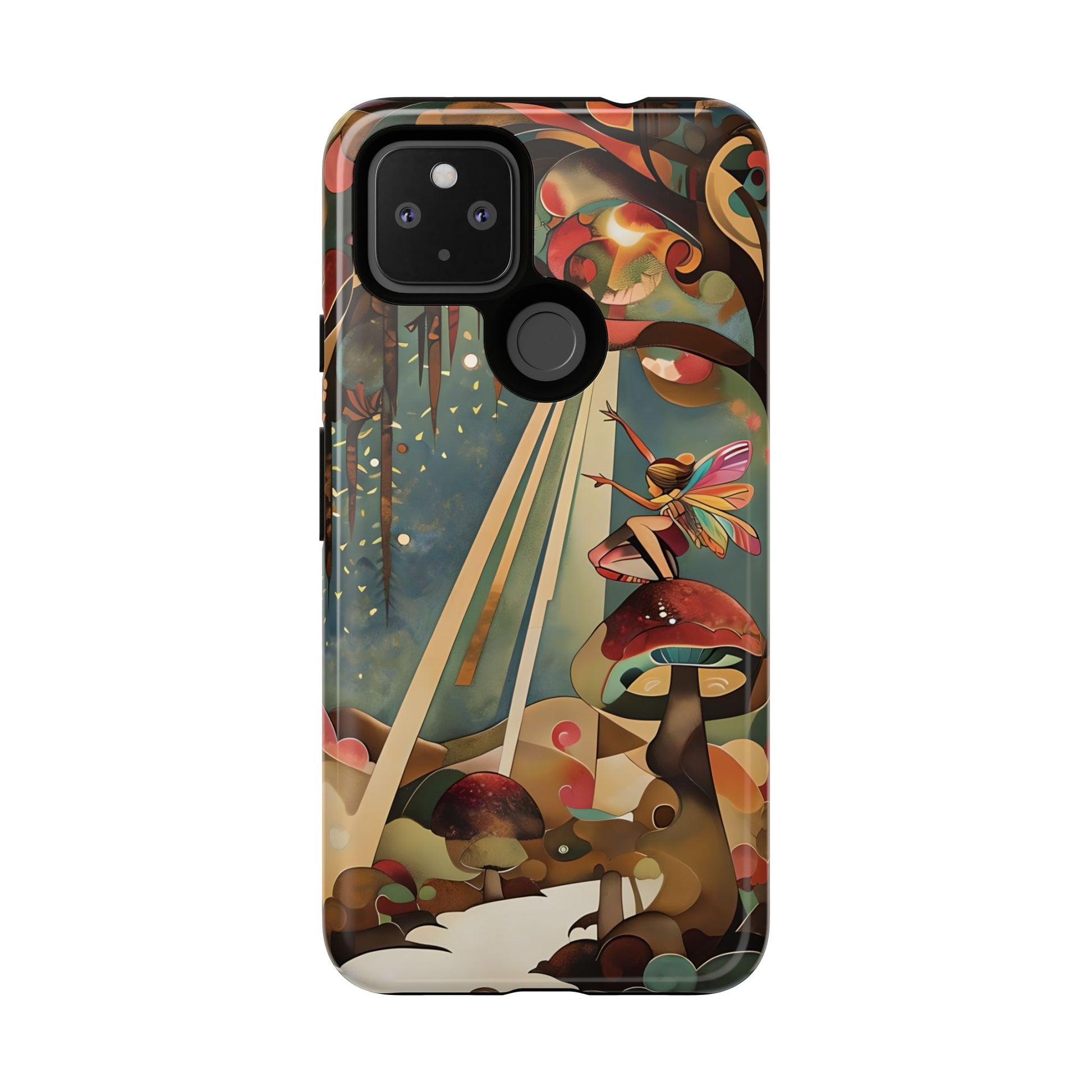 Enchanted Orchard Google Pixel 4a 5G Tough Case - Artistic Fairy Tale Phone Cover - Elegant Protective Fantasy Art Accessory