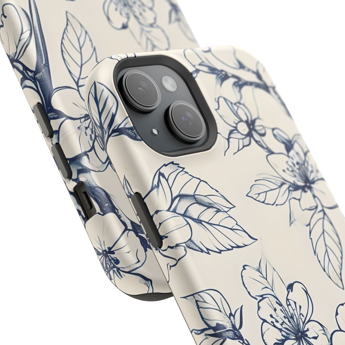 Blossom Sketch iPhone MagSafe Case