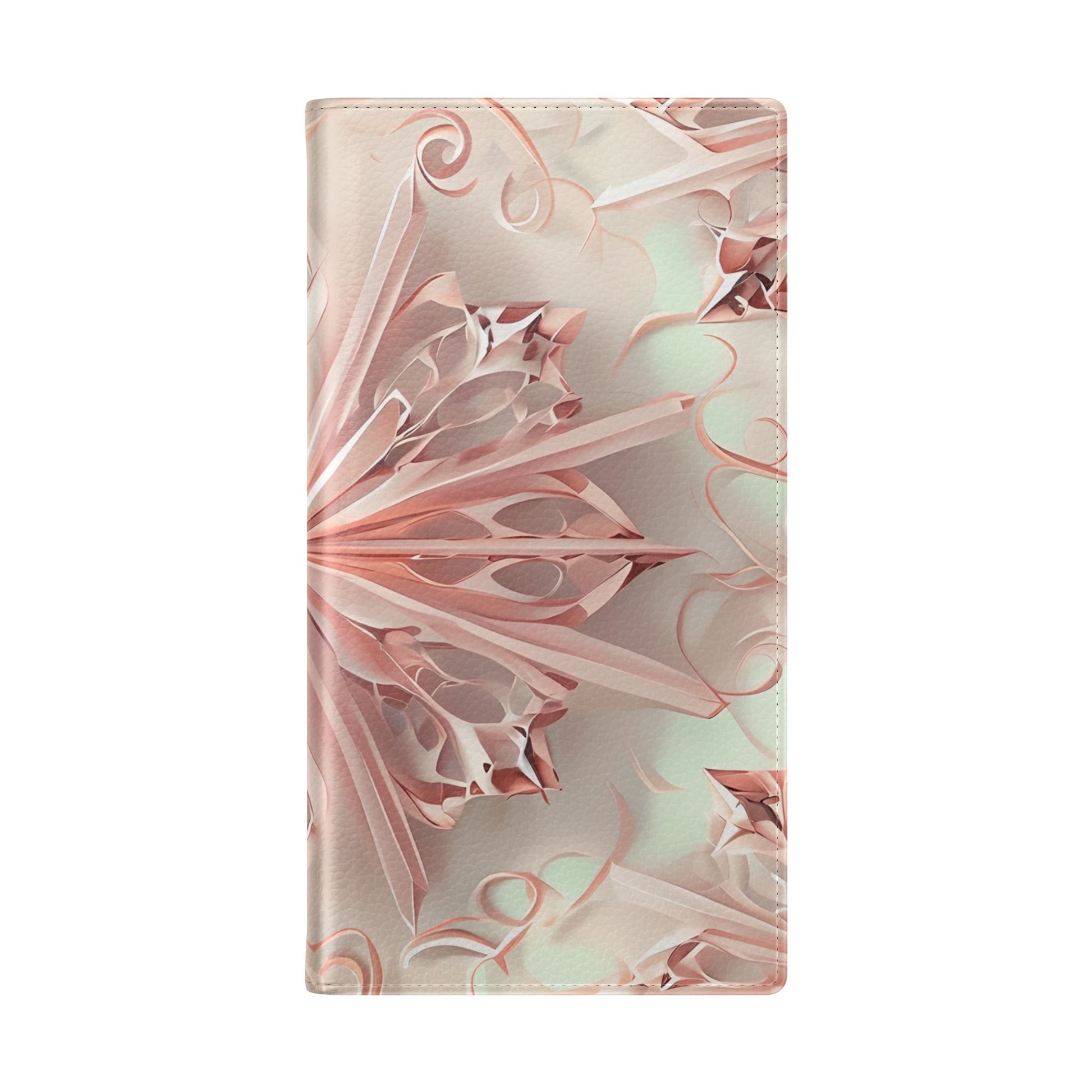 Blush Frost - Abstract Wallet Phone Case for Samsung Galaxy S23 Ultra