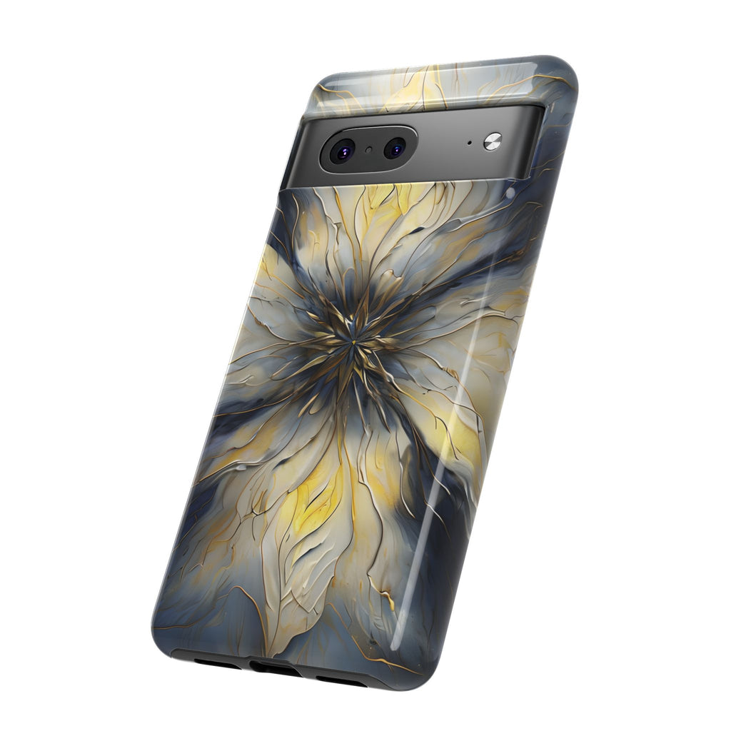 Luminous Petal Tough Case for Google Pixel 7 - Premium Artistic Shockproof Cover, Elegant Protective Phone Case